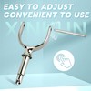 XinKunmarine Stainless Steel Oarlock Sockets, Boat Paddle Holders,Adjustable Oarlock Horns,Rowlock