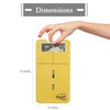 UBICON 10 sobres reutilizables para depósito de moneda y dinero,