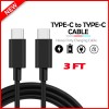 Universal, For Cricket B2G1 USB C-USB C Cable 3A Charger