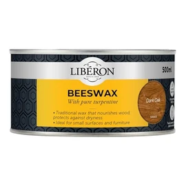 LIBERON BEESWAX PASTE 0.5L DARK OAK