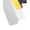 QWORK® 14" Stainless Steel Plastering Spatula with Ergonomic Handle -