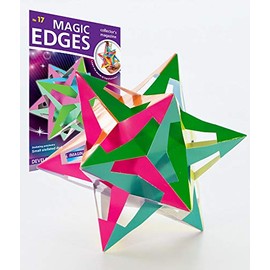 Magic Edges 17. Polyhedra 3D Paper Model Kit. Geometric Solid - Small stellated Dodecahedron of Escher. DIY Model Star