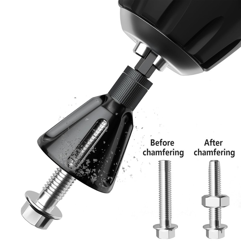 Farady Deburring External Chamfer Tool Drill Bit with Tungsten Carbide