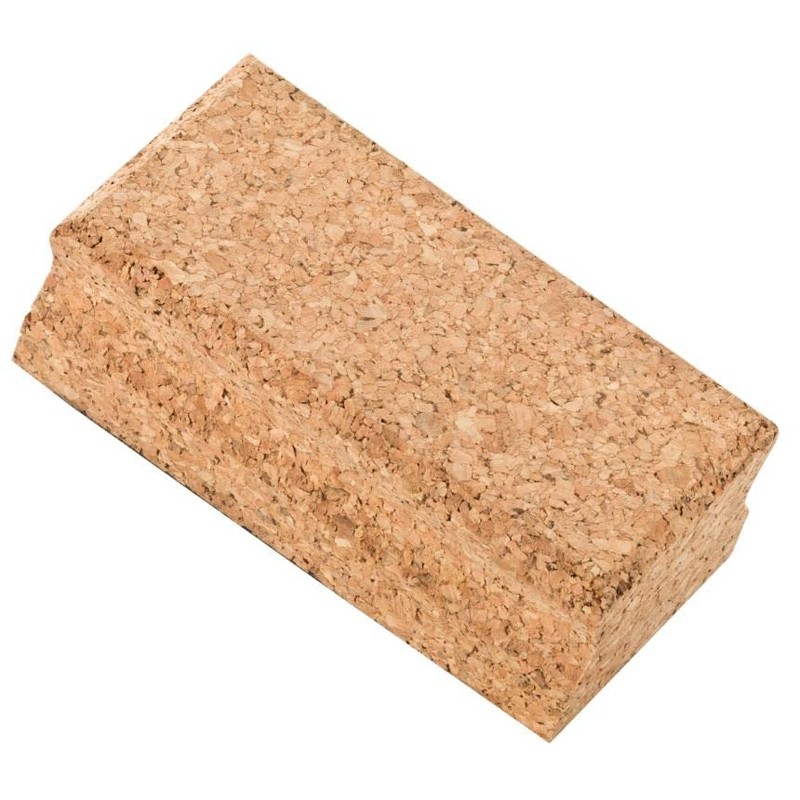 5 x cork sanding blocks, with Velcro system and rounded
