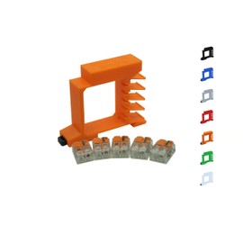 DIN Rail Mount / Adaptor Single for Shelly i3 DIN Rail Bracket (35 mm) (White)