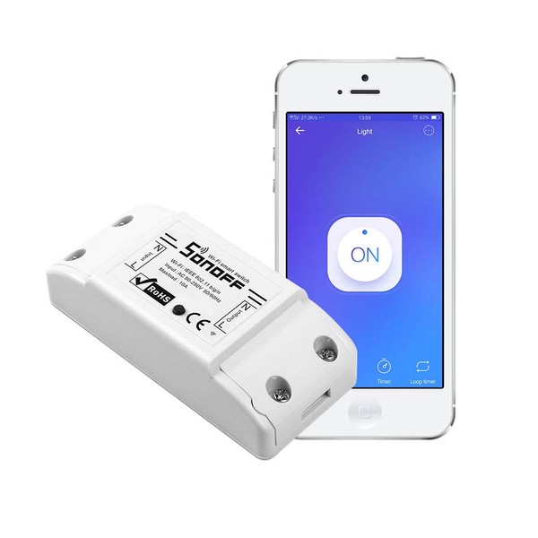 Sonoff Basic Interruptor inteligente WiFi