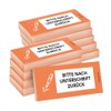 PRICARO Sticky Notes "After Signature Back" Orange 100 Sheets Pack