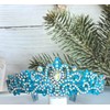 Bride To Be Sash Crystal Crown Kit Blue Bridal Shower