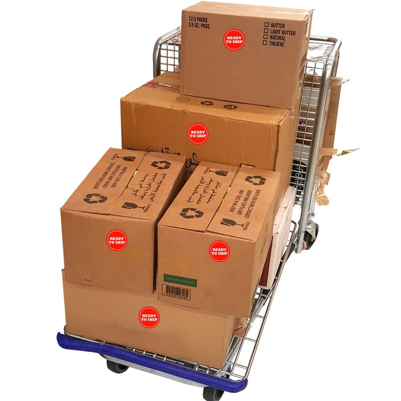 500 Pcs Ready to Ship Stickers for Package Shiping,Mailing Sticker