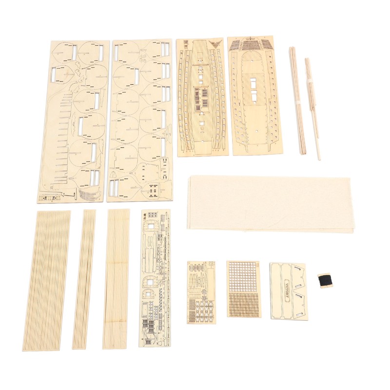 Wooden Model Ships DIY Assembly Classic Ancient Boat Sailing Boat