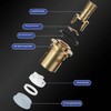 Washing Machine Basin Water Stop Valve, Automatic Washing Machine Faucet,