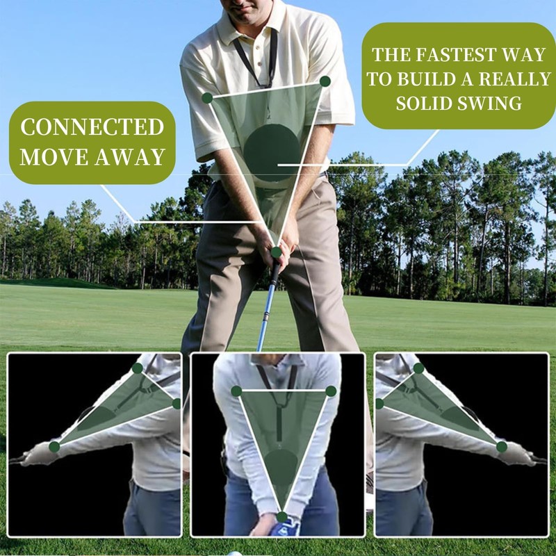SUBORAWOS Golf Smart Inflatable Ball, Golf Swing Trainer, Training Aid