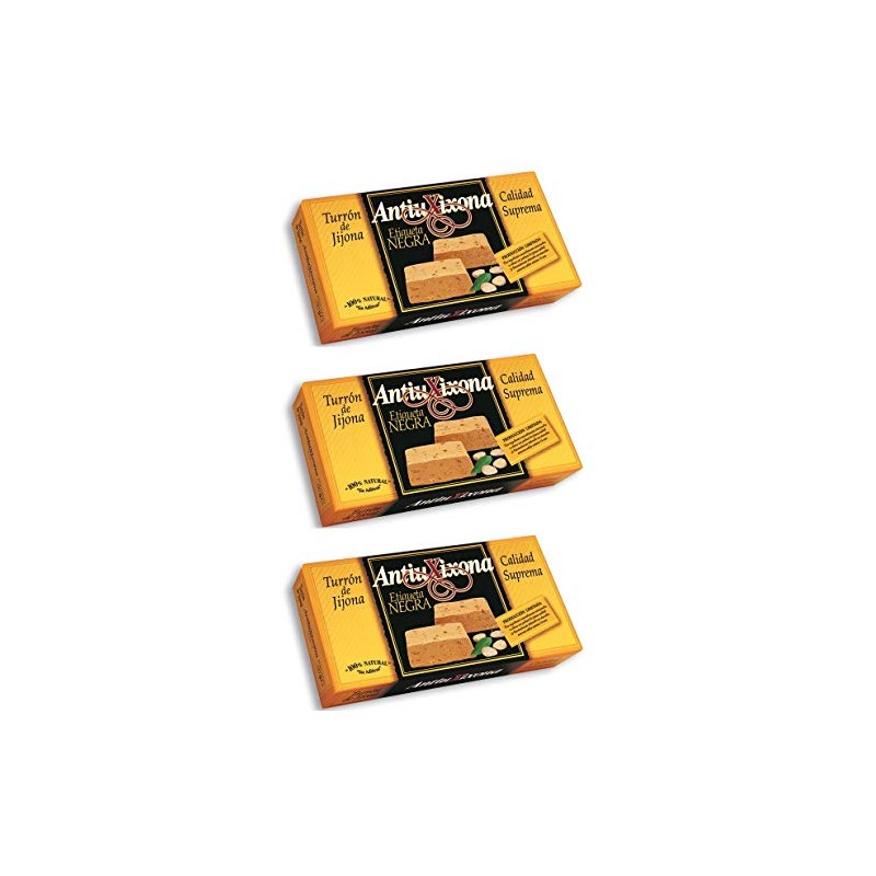 AntiuXixona Nougat Black Label Supreme Quality - 3 x 150g,