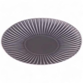 Takumikaze Arita Ware Plate, Shogi Gray Plate, Medium, Made in Japan