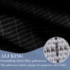 Ali King Grounding Pillowcase, 5% Conductive Silver + 95% Soft