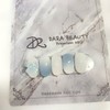 Dara Beauty April Art of the MonthTwo-tone Gra Ribbon Nails❣