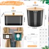 Threehoney 4 Pack Laundry Powder Container and Dryer Sheet Holder