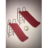 HANDMADE Die Cut 2  Slides Scrapbook / Card Embellishment