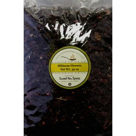 Hibiscus Flowers-5Lb-Bulk Hibiscus Tea Flowers-Bulk-Sweet Pea Spice