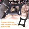 Camotokiit Engine Carburetor Heat Insulator Gasket Spacer 9265 for Edelbrock