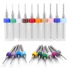 Yuentoen 10 Piece Micro Drill Bit Set, 0.3 mm -