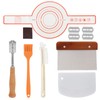 Dough Whisk with Sourdough Scoring Tool,Bread Making Tools and Baking