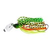 FISHIN ADDICT Skirted chatter bait jig head fishing lure with weedless hook 13g (MARDI GRAS)