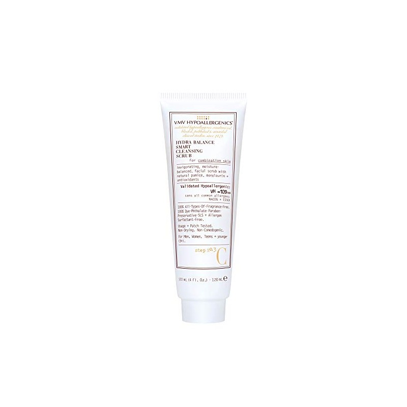 VMV Hypoallergenics Superskin Hydra Balance Smart Cleansing Scrub for Combination