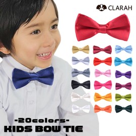CLARAH ba171226288 Kids' Bowtie, Boy, Plain, Formal, Kids, Easy Hook, Kindergarten Entrance Ceremonies, Graduation Ceremonies, Recitals, Ceremonies, Ceremonies, Funerals, Post, Pink