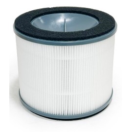 Nispira AP-T10 AP-T10FL 3-In-1 Activated Carbon True HEPA Filter Replacement For Homedics Air Purifier AP-T10-BK AP-T10-WT | Removes Smoke, Chemical VOCs, Odor, Pet Dander | 3 Pack