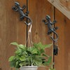 ChasBete Gecko Wall Hooks for Hanging, Rustic Iron Coat Hooks