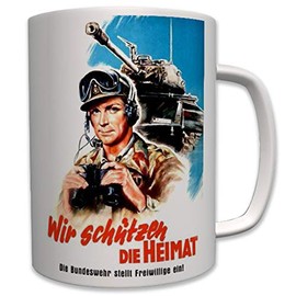 German armed forces tank troop 50 cup #16947