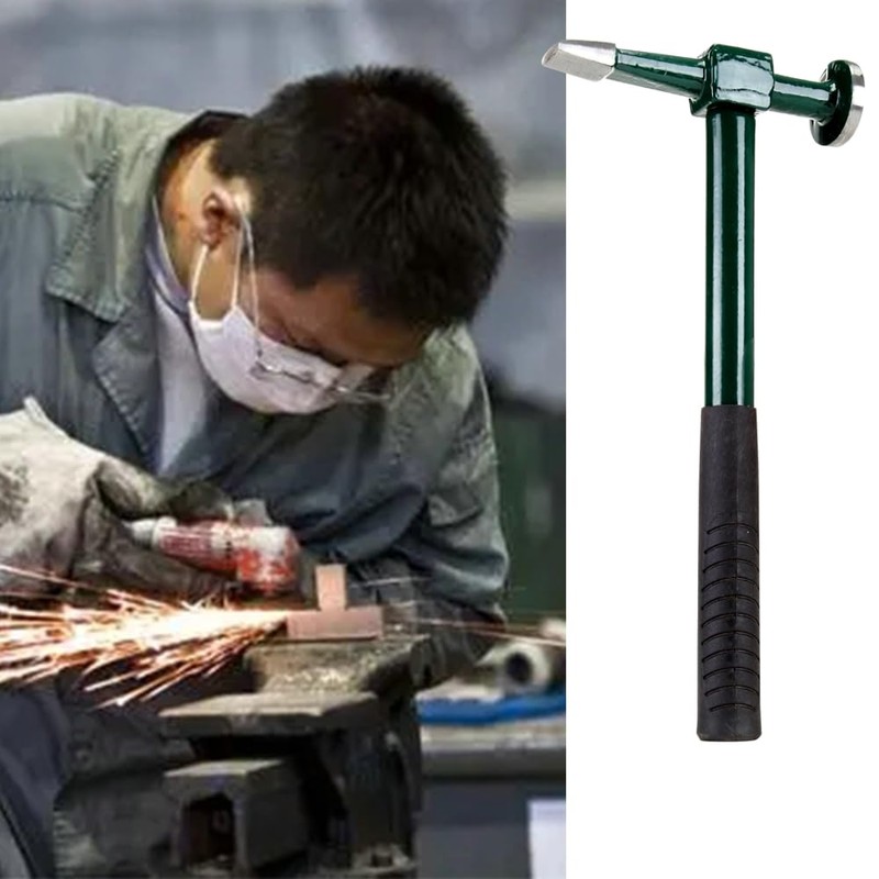 BinaryABC Sheet Metal Hammer,Auto Body Planishing Hammer,Car Body Repair Tool,Autobody