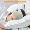 TABKSOLA Wireless Heat Glasses, Heated Eye Mask to Relieve Dry