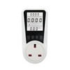 LCD Display Electricity Usage Power Meter Socket Energy Watt Voltage