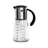 YO-KO Gravity Oil & Vinegar Pot Gravity Silver Oil & Vinegar Bottle Pot