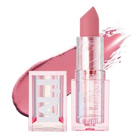 BLESSED MOON I'm Mute Lipstick (02 Out) Blessed Moon Matte Lip Non-Smudging Lipstick Korean Cosmetics Cute