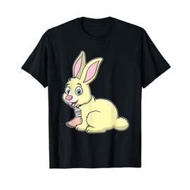 Funny Bunny Rabbit with Lucky Charm Human Foot Good Luck T-Shirt