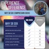 SB SOX Lite Compression Socks for Men & Women (15-20mmHg)