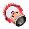 Christmas Candy Iron Box Roly Poly Design Santa Claus Snowman