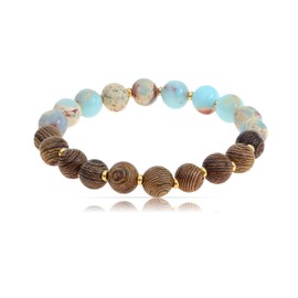 Made by Nami Gemstone Chakra Bracelet Women's Stones Gifts for Women