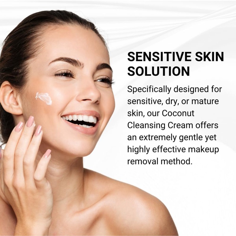 Coconut Cleansing Crème by Adrien Arpel, Facial Cleanser & Makeup