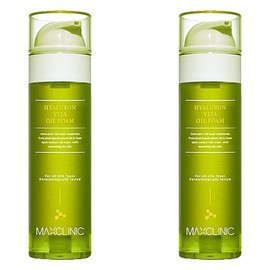 Max Clinic 맥스클리닉 히알루론 비타 오일 폼 110g x 2개 Max Clinic Hyaluron Vita Oil Foam 110g x 2 [110g x 2 pieces]
