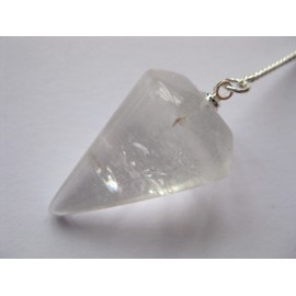 Pendant Gemstone Quartz 3 cm With Small Ball