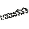1Pc High Country Emblem Rear Tailgate Letter Logo Car Badge