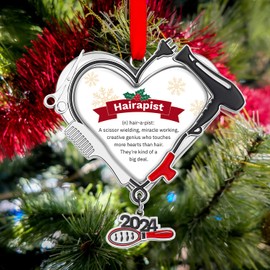 Hairdresser Gifts for Women, Hair Stylist Gifts - Hair Dresser Ornaments 2024, Hairdresser Gifts, Gifts for Hairdressers Female, Christmas Thanksgiving Gifts for Hair Stylist