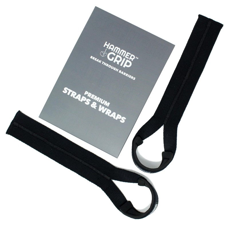 Hammer Grip Straps & Wraps – Ideal for Weight Training,