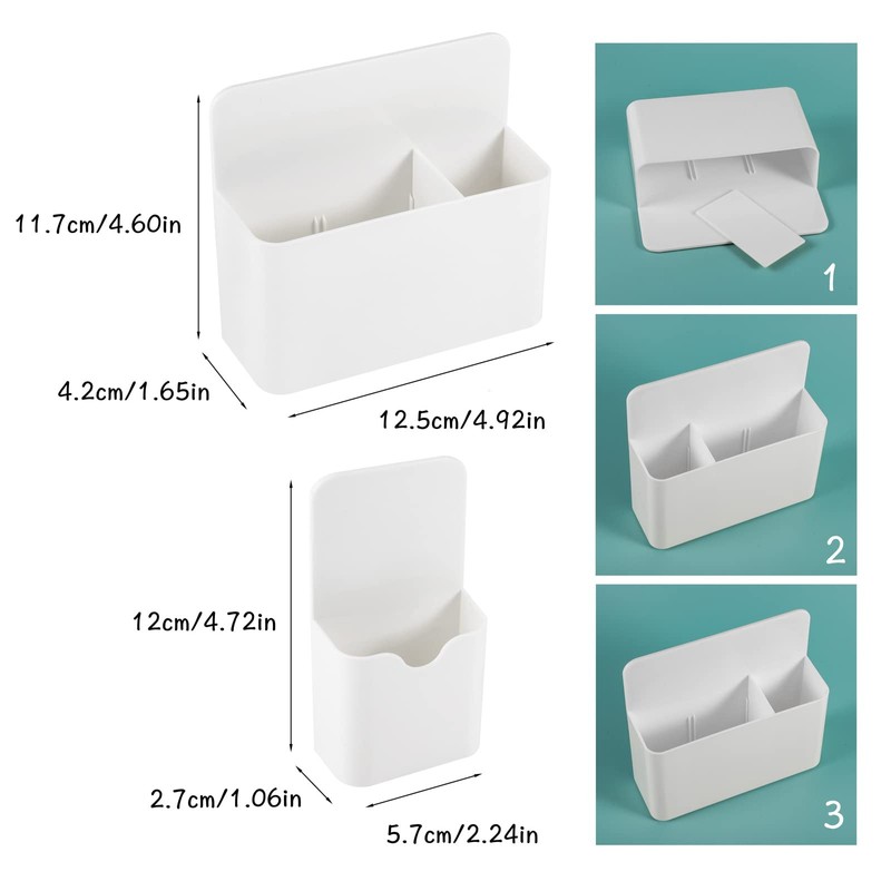 Pack of 3 Magnetic Pen Holder, Magnetic Marker Holder, Magnetic