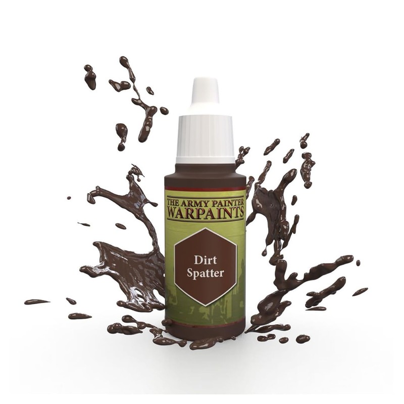 The Army Painter Dirt Spatter Warpaint - Acrylic Non-Toxic Heavily