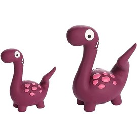 Flamingo HS PUGA Latex Dino Purple S 5 x 10.5 x 11.3 cm